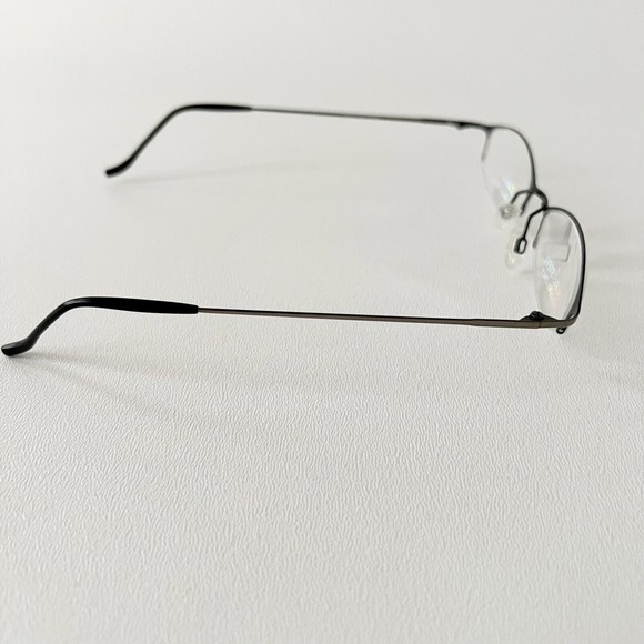 Sabatini Italy Eyeglasses Frame 111 Semi Rimless Anti Silver 46-18 Display Model - Picture 4 of 11